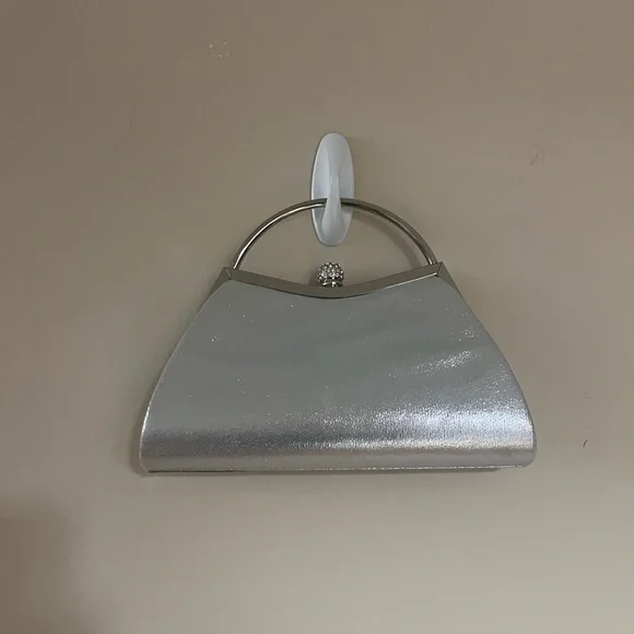 Vintage Sparkly Diamond Clutch Bag - Picture 3 of 7